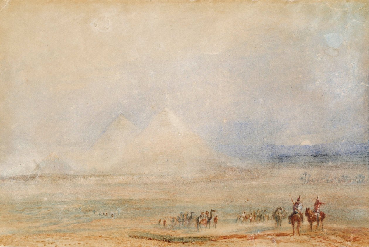 Gizan pyramidit tekijältä Joseph Mallord William Turner