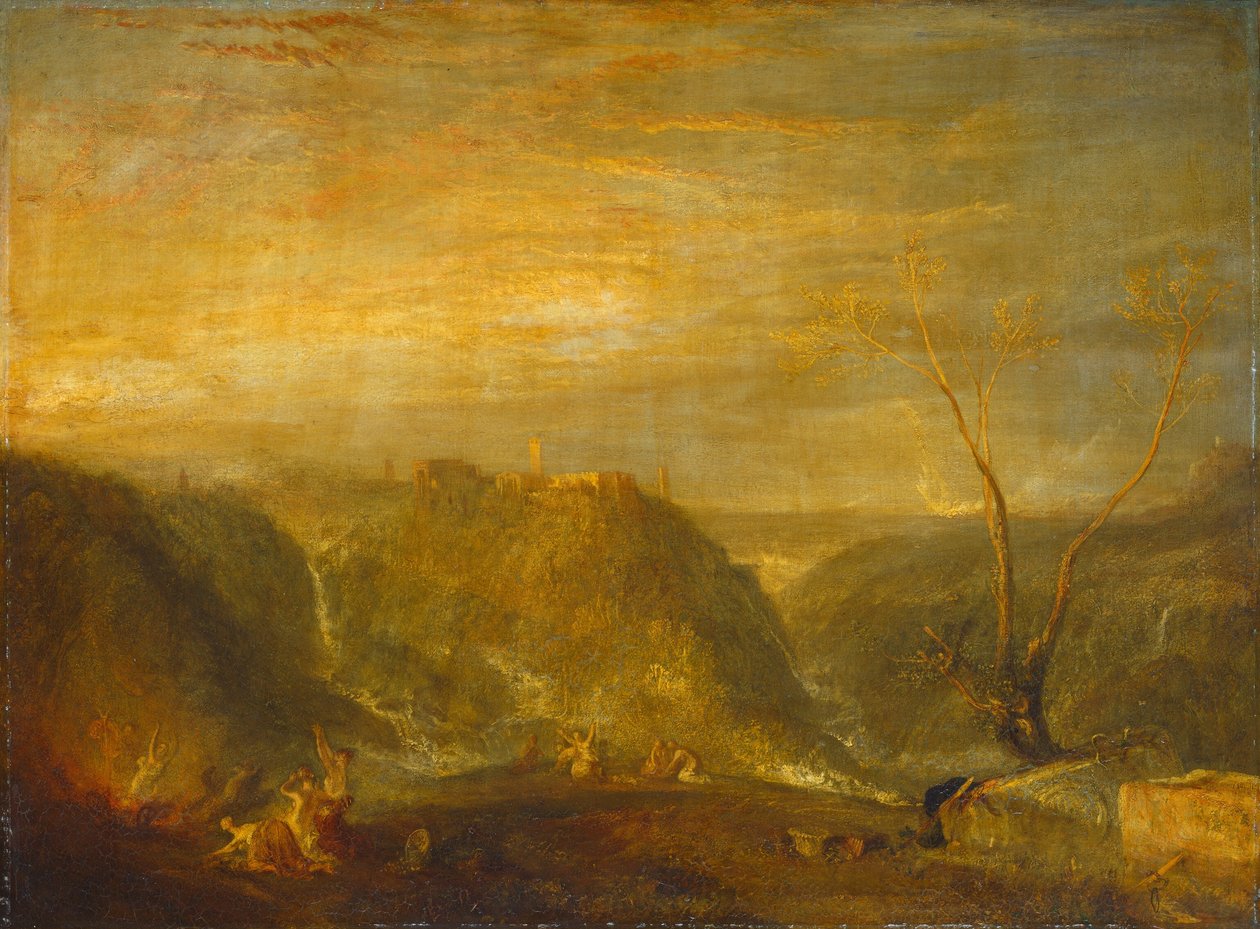Proserpinen raiskaus tekijältä Joseph Mallord William Turner