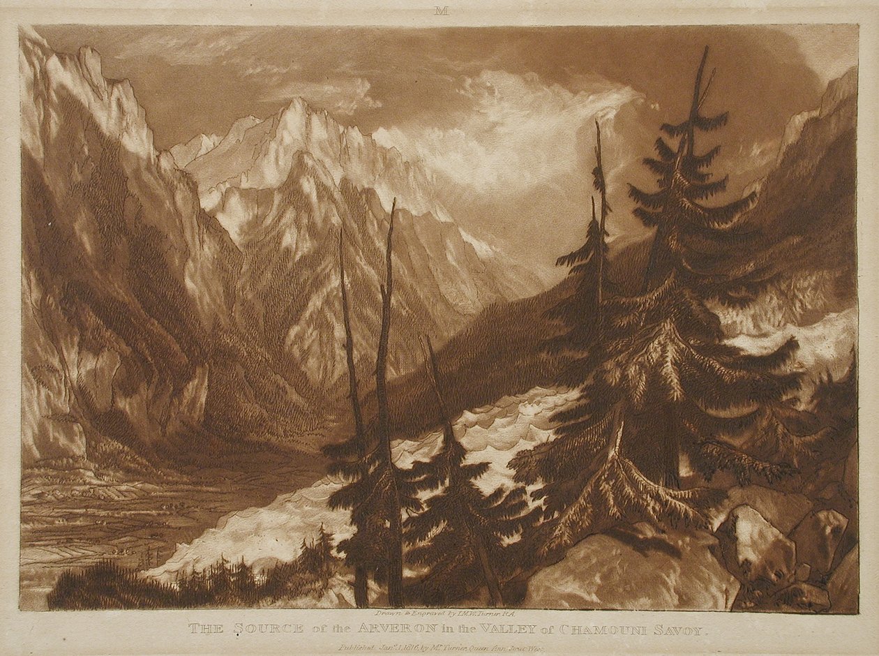 Arveronin lähde tekijältä Joseph Mallord William Turner