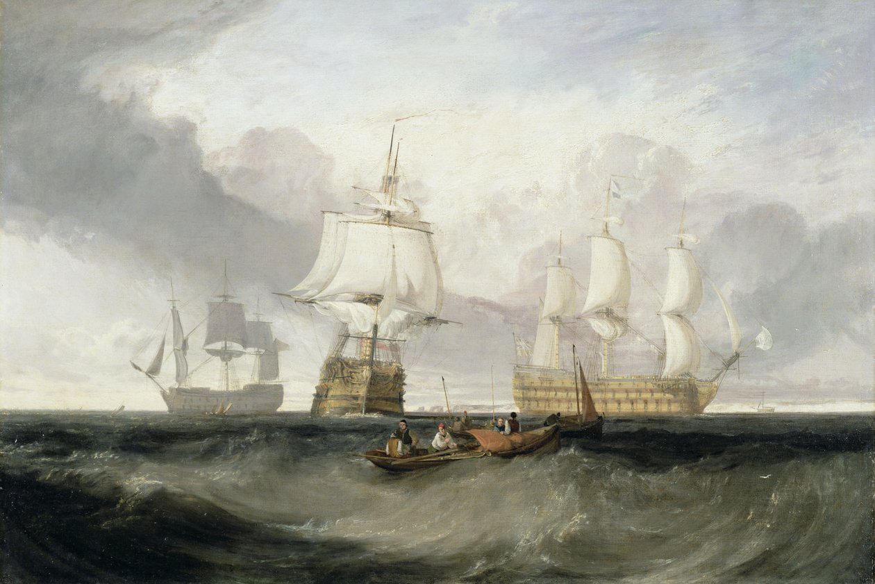 "Voitto" paluu Trafalgarista tekijältä Joseph Mallord William Turner