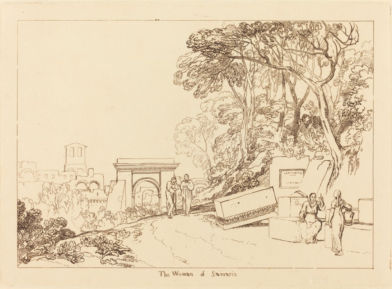 Samarialainen nainen tekijältä Joseph Mallord William Turner