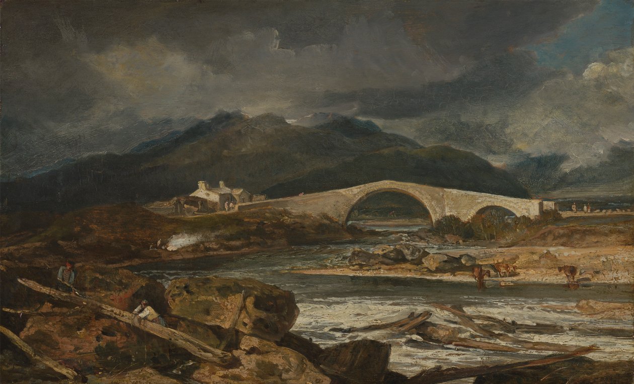Tummel Bridge, Perthshire [1985, Cormack, YCBA Concise Catalogue] tekijältä Joseph Mallord William Turner