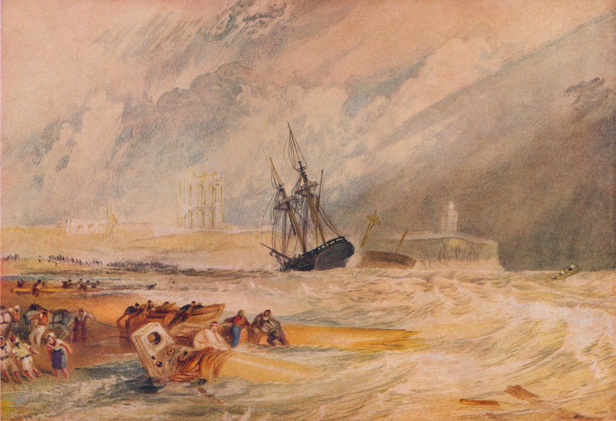 Tynemouth, 1800-luvun alku, 1930. tekijältä Joseph Mallord William Turner