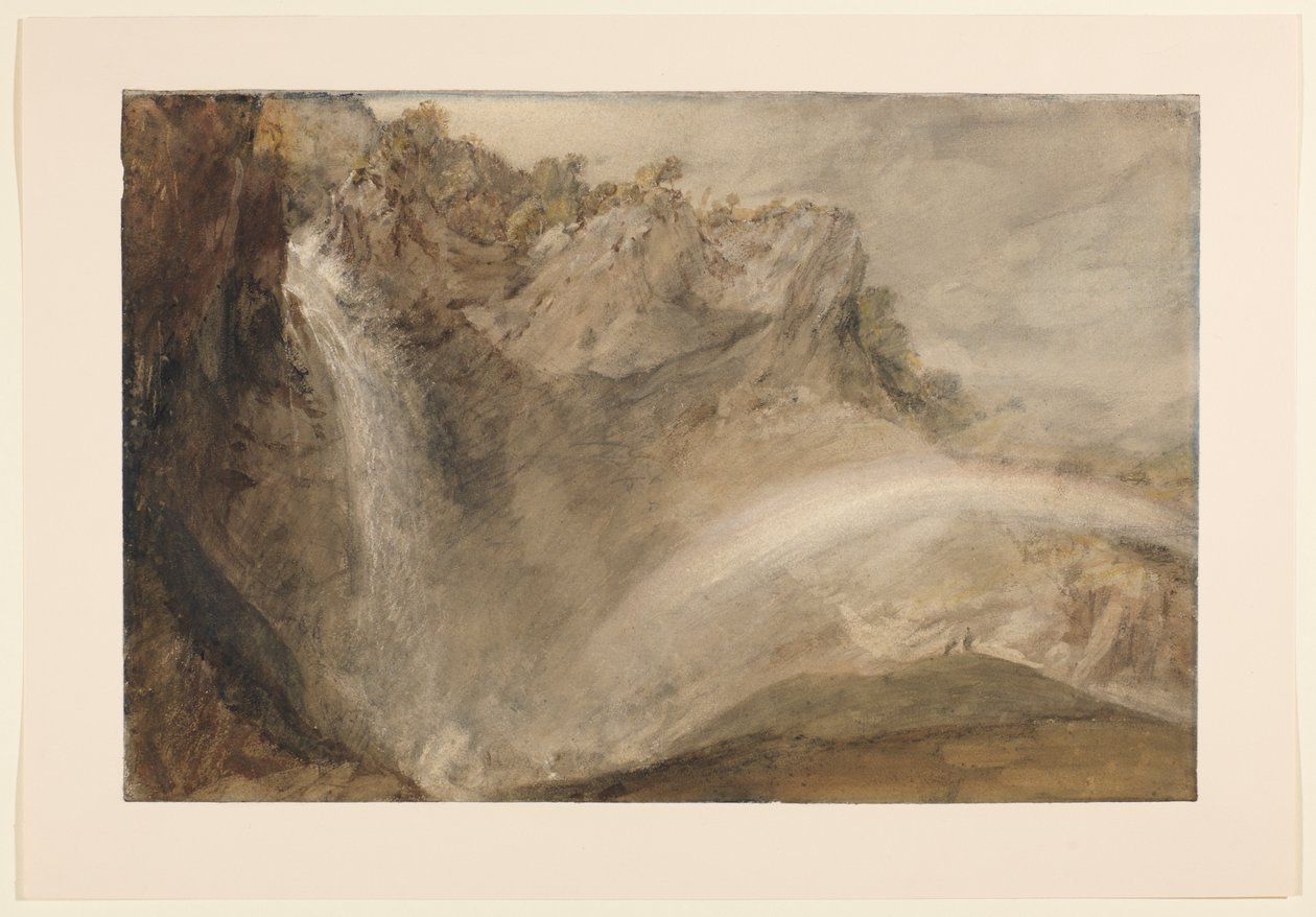 Reichenbachin yläputoukset, 1802 tekijältä Joseph Mallord William Turner