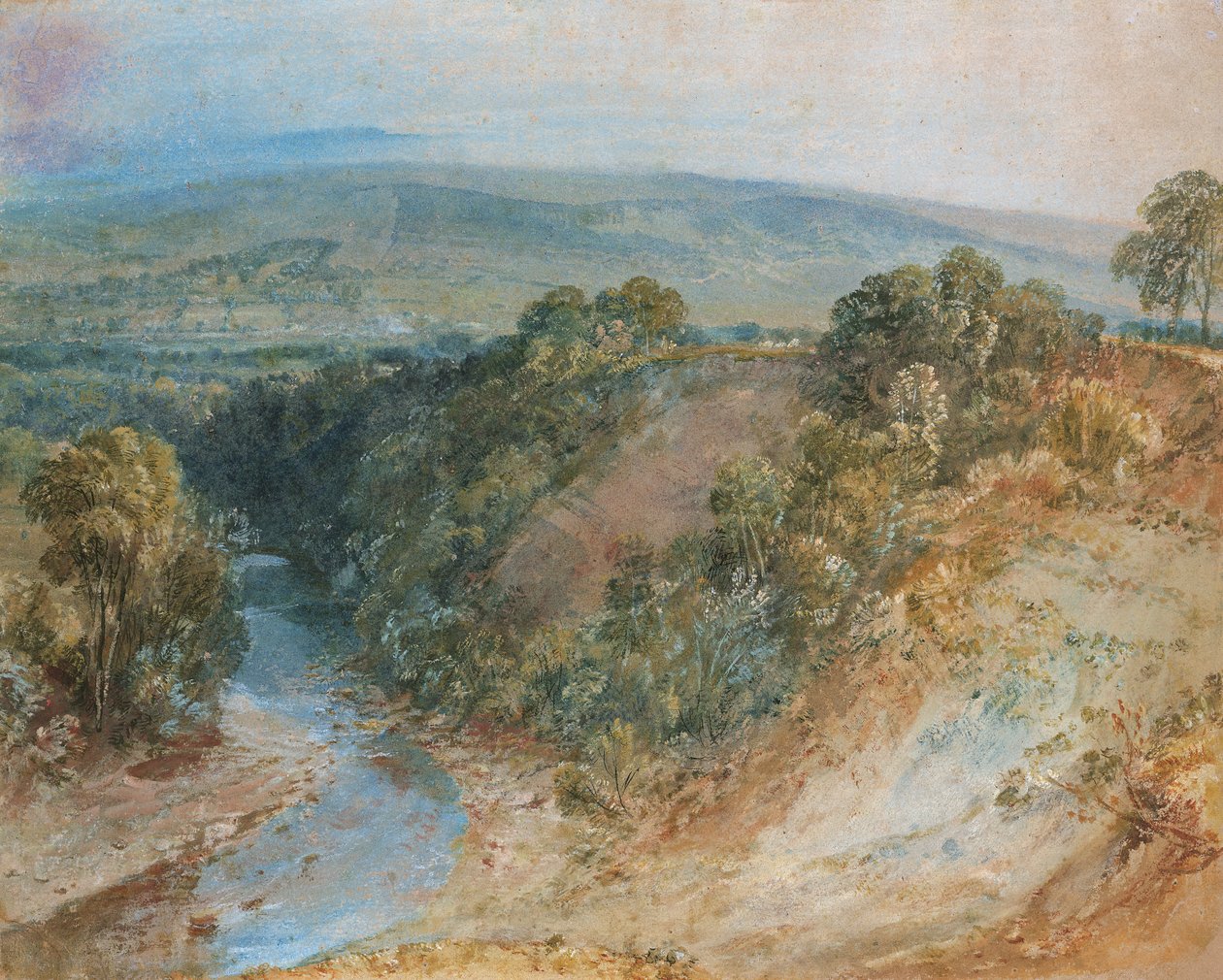 Washburnin laakso tekijältä Joseph Mallord William Turner