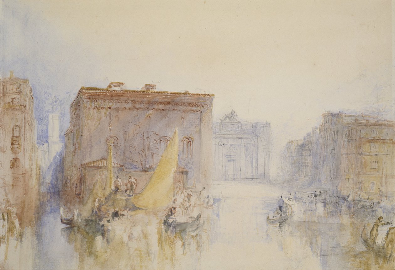 Venetsia: Accademia tekijältä Joseph Mallord William Turner
