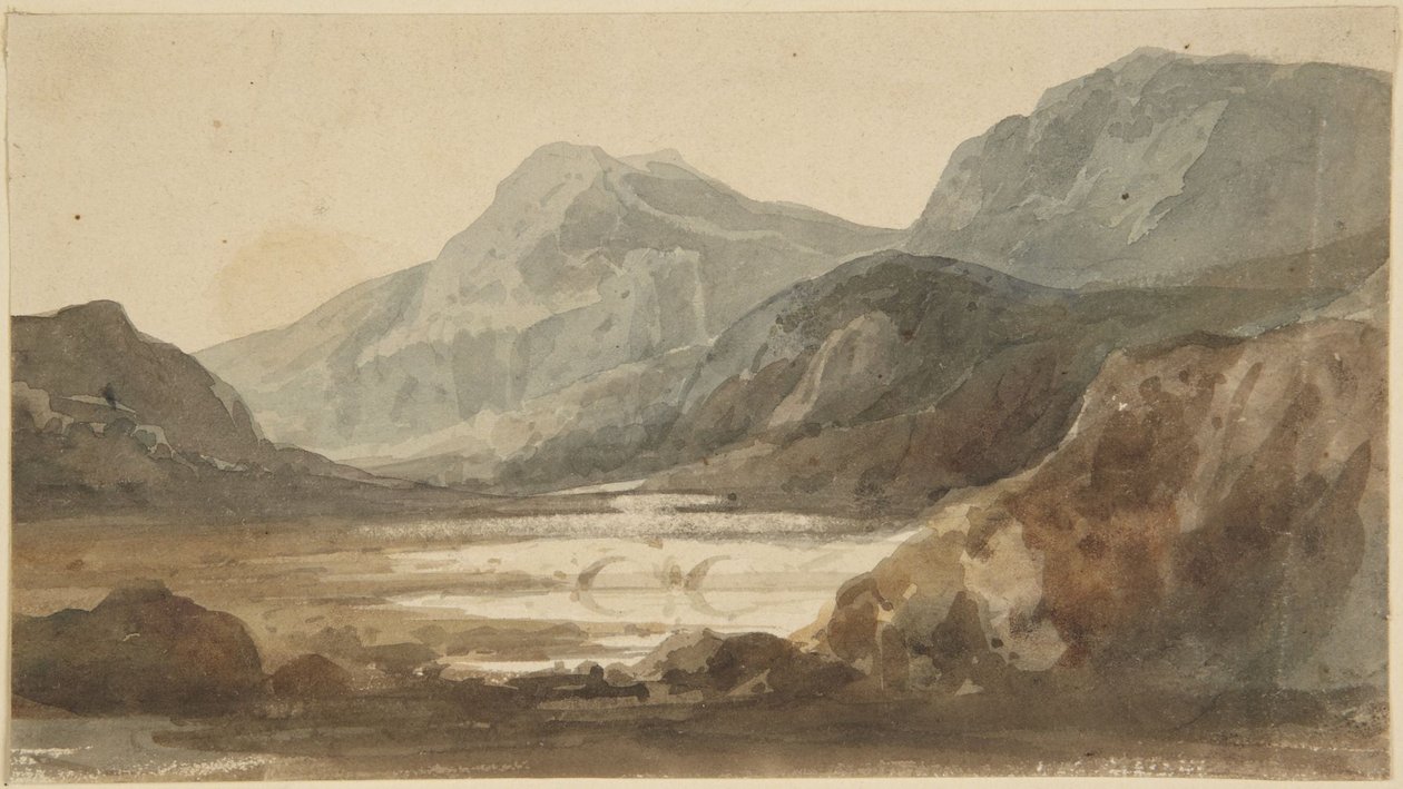 Näkymä Walesissa tekijältä Joseph Mallord William Turner