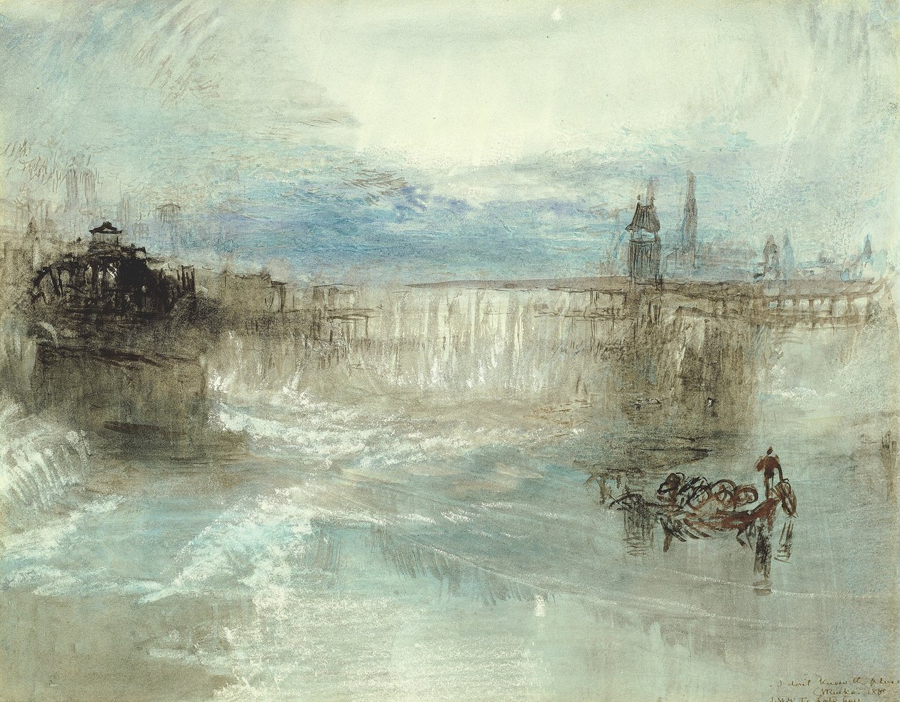 Näkymä Luzernille tekijältä Joseph Mallord William Turner