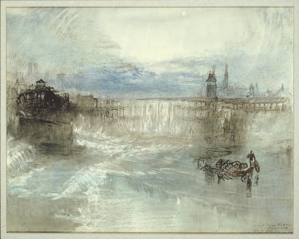 Näkymä Luzernista, 1840-41 tekijältä Joseph Mallord William Turner