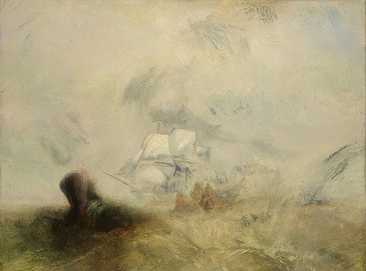 Walfänger. ja 1845 tekijältä Joseph Mallord William Turner
