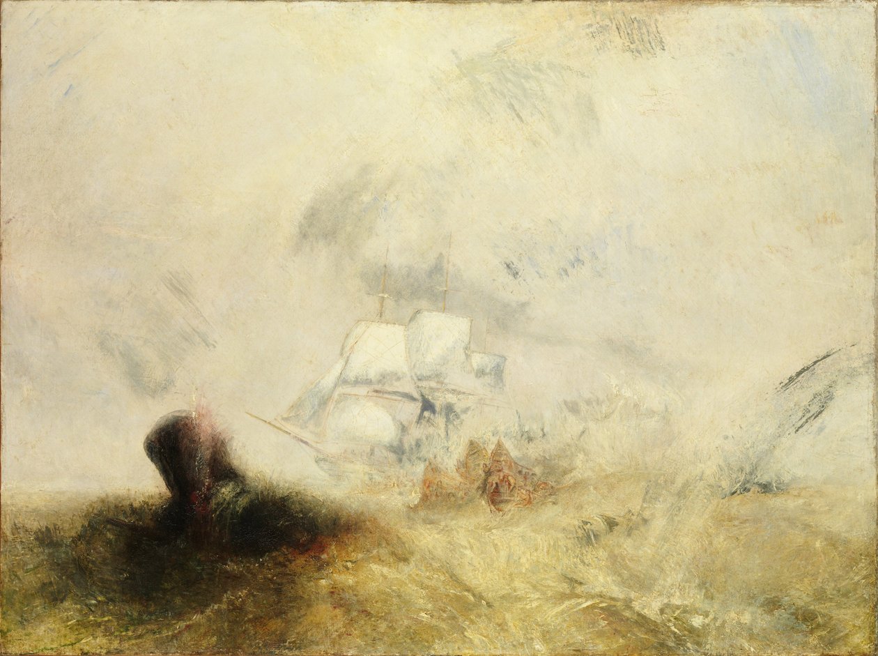 Valaanpyytäjät, noin 1845 tekijältä Joseph Mallord William Turner