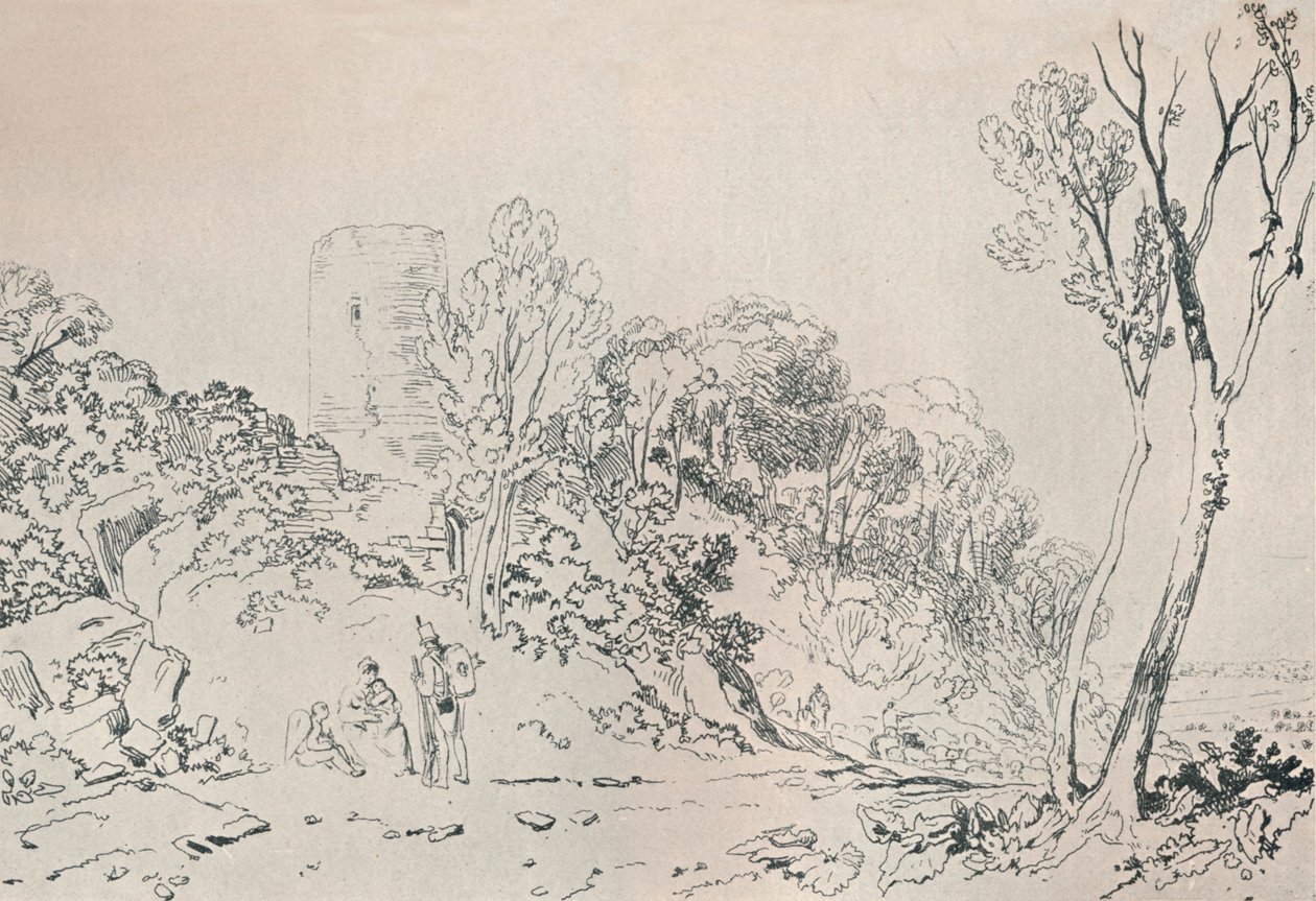 Winchelsea, Sussex, 1812, 1923 tekijältä Joseph Mallord William Turner