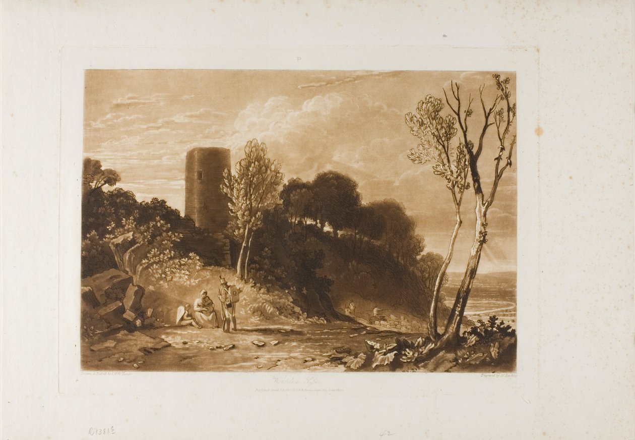 Winchelsea, Sussex, levy 42 LIBER STUDIORUMilta tekijältä Joseph Mallord William Turner