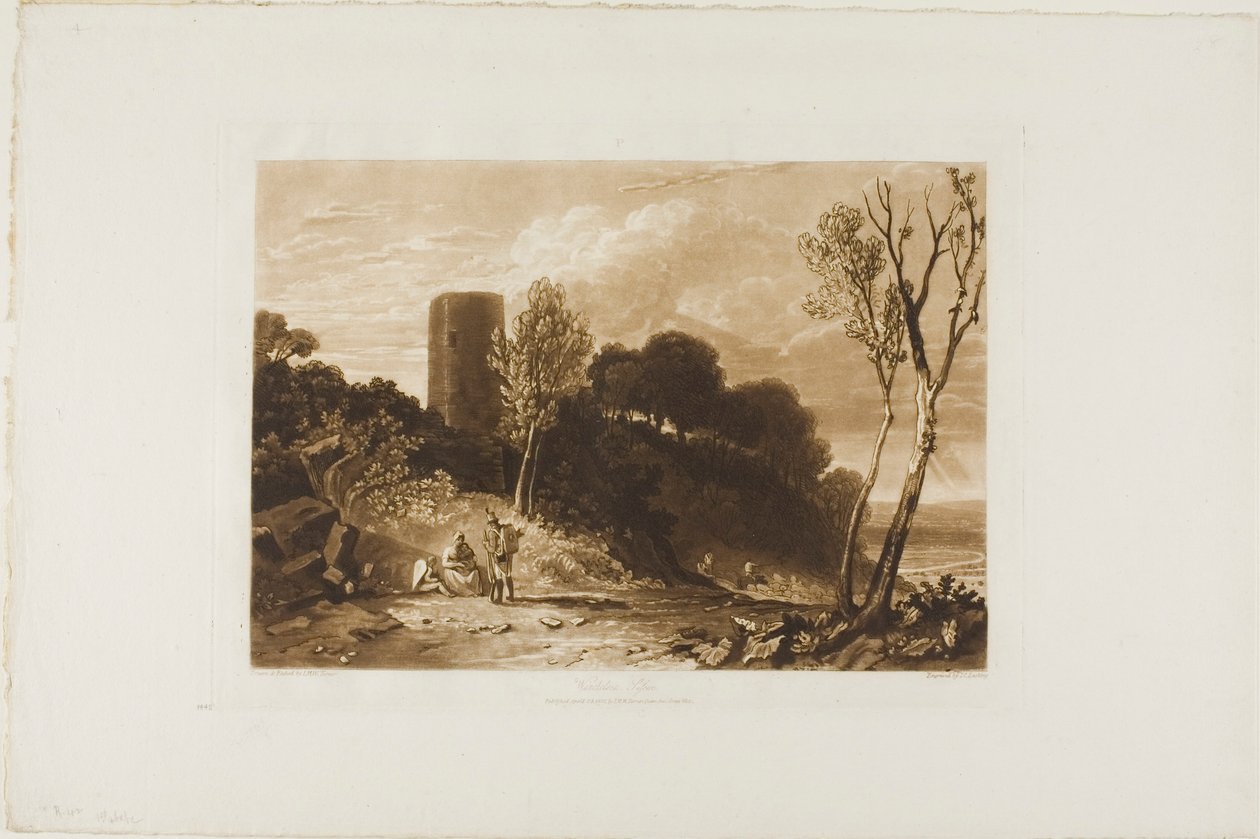 Winchelsea, Sussex, levy 42 Book of Studiesista tekijältä Joseph Mallord William Turner
