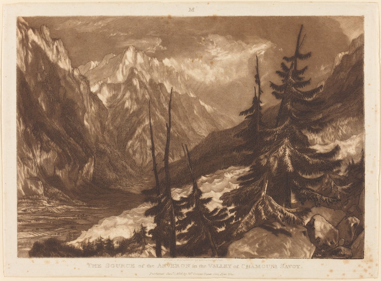 Arveronin lähde tekijältä Joseph Mallord William Turner and Henry Edward Dawe