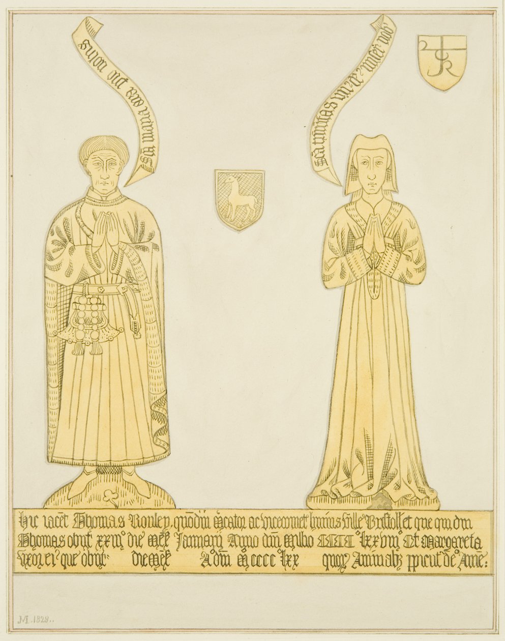 Thomas Rowleyn ja vaimon messinki St John