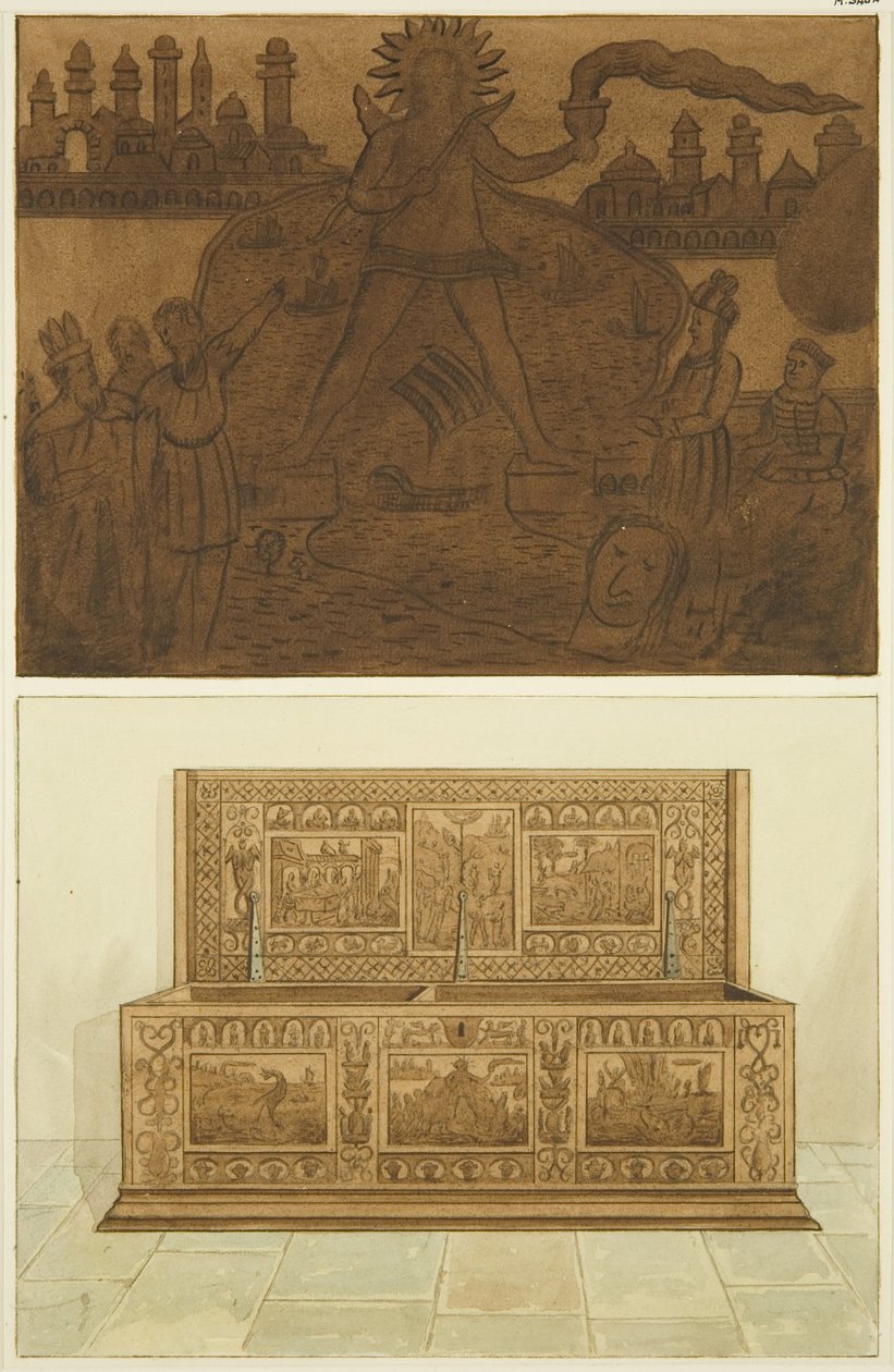 Old Oak Chest in Orphan Asylum, Hook