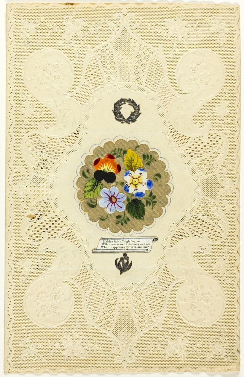 Korkea-asteen neito (valentine) tekijältä Joseph Mansell