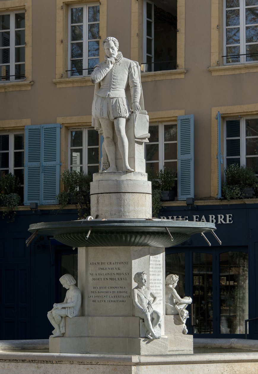 Adam Craponnen (veistos 1800-luvulta) tekijältä Joseph Marius Ramus