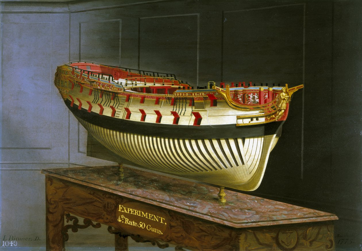 HMS Experiment, 1775 tekijältä Joseph Marshall