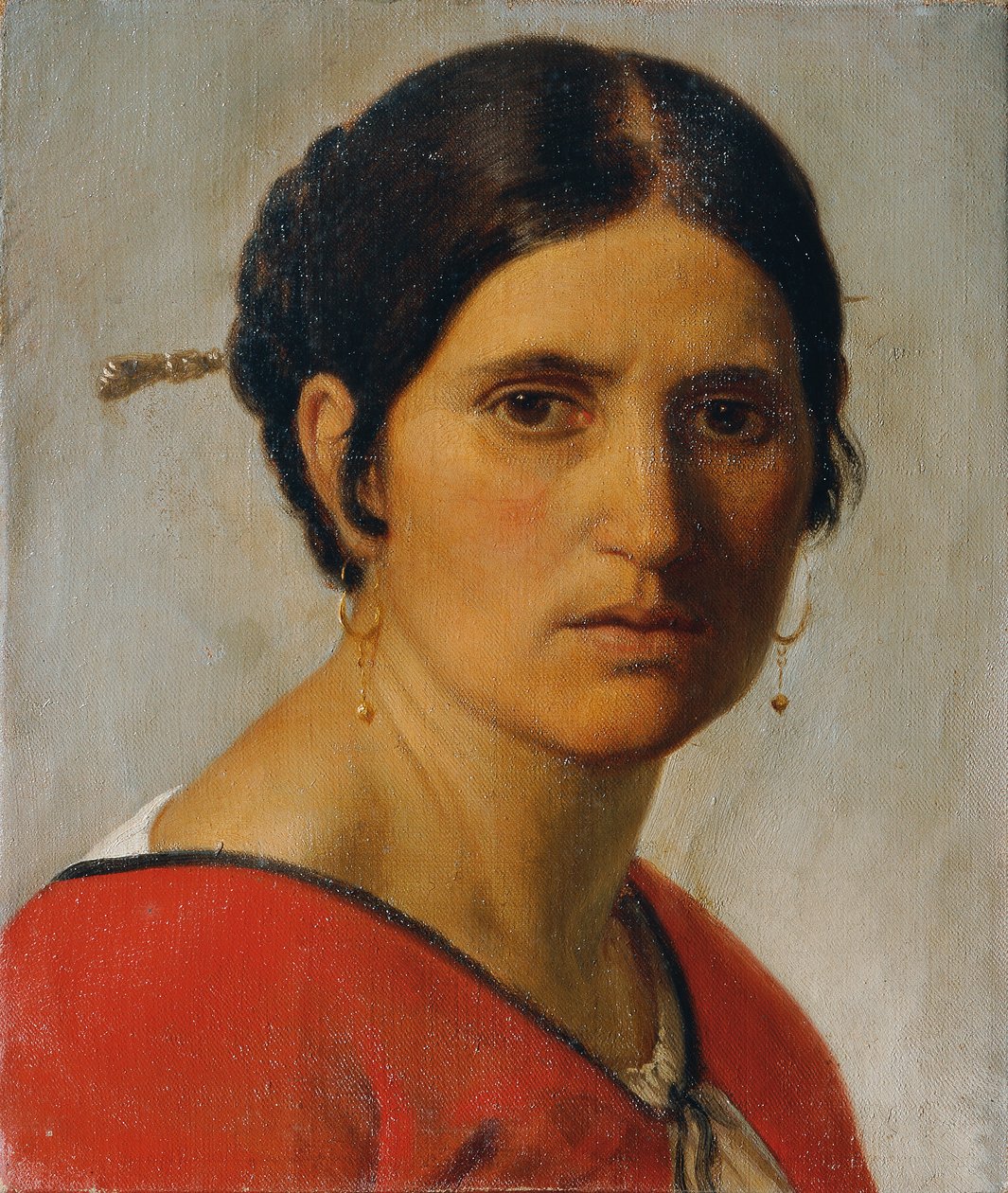 italialainen talonpoikanainen tekijältä Joseph Mathias von Trenkwald