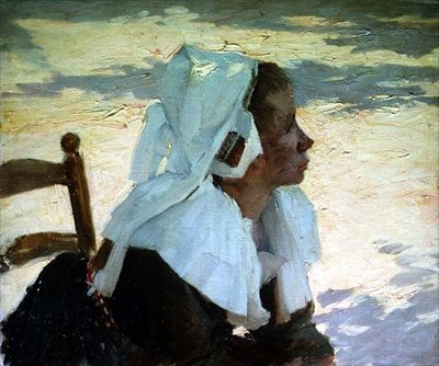 Apple-myyjä, Bretagne tekijältä Joseph Milner Kite