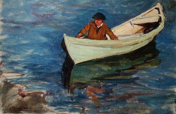 Pieni soutuvene tekijältä Joseph Milner Kite