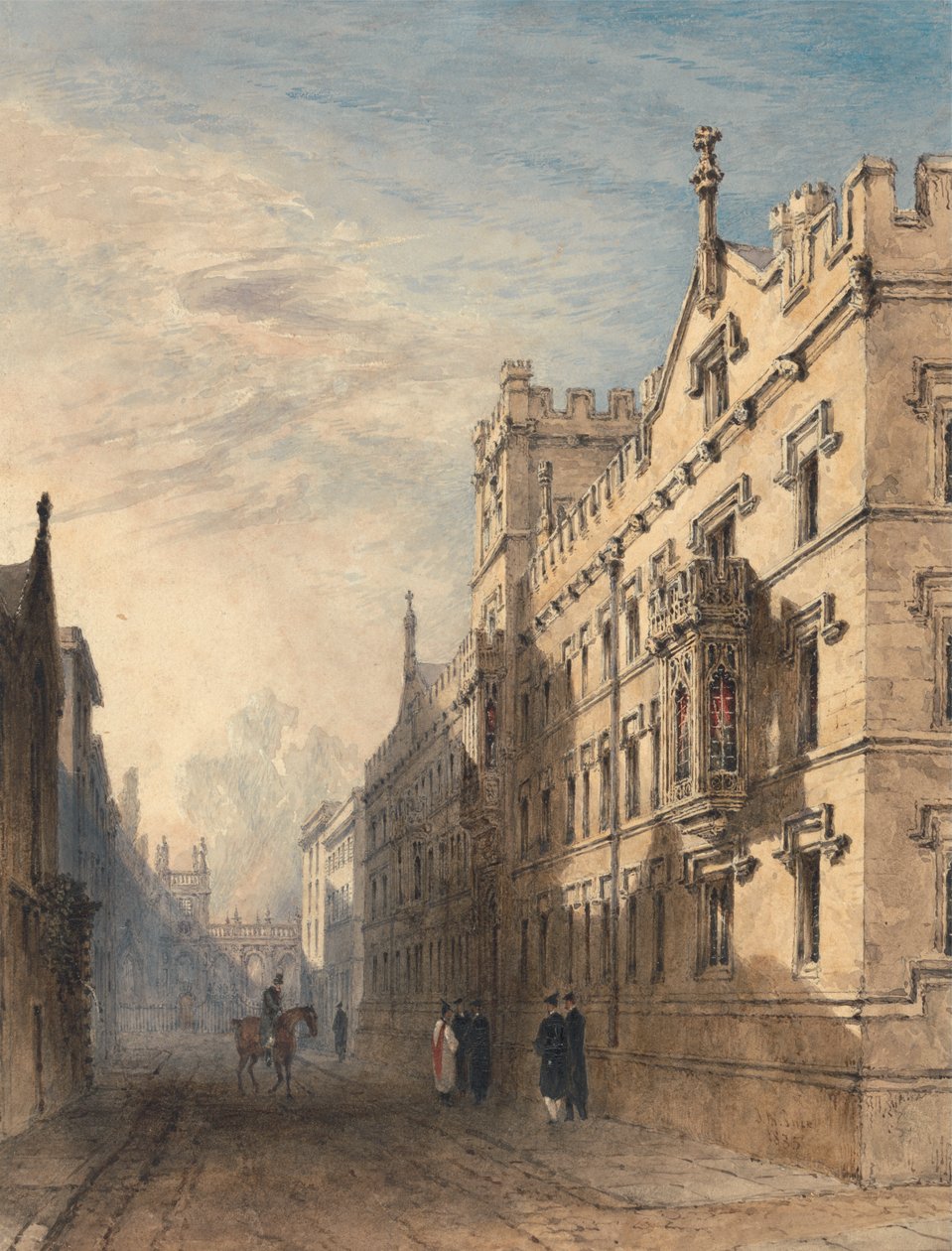Exeter College, Oxford tekijältä Joseph Murray Ince