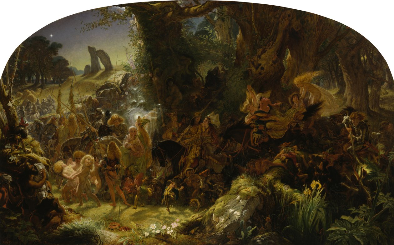 The Fairy Raid: Muutoksen suorittaminen - Juhannusaatto tekijältä Joseph Noel Paton