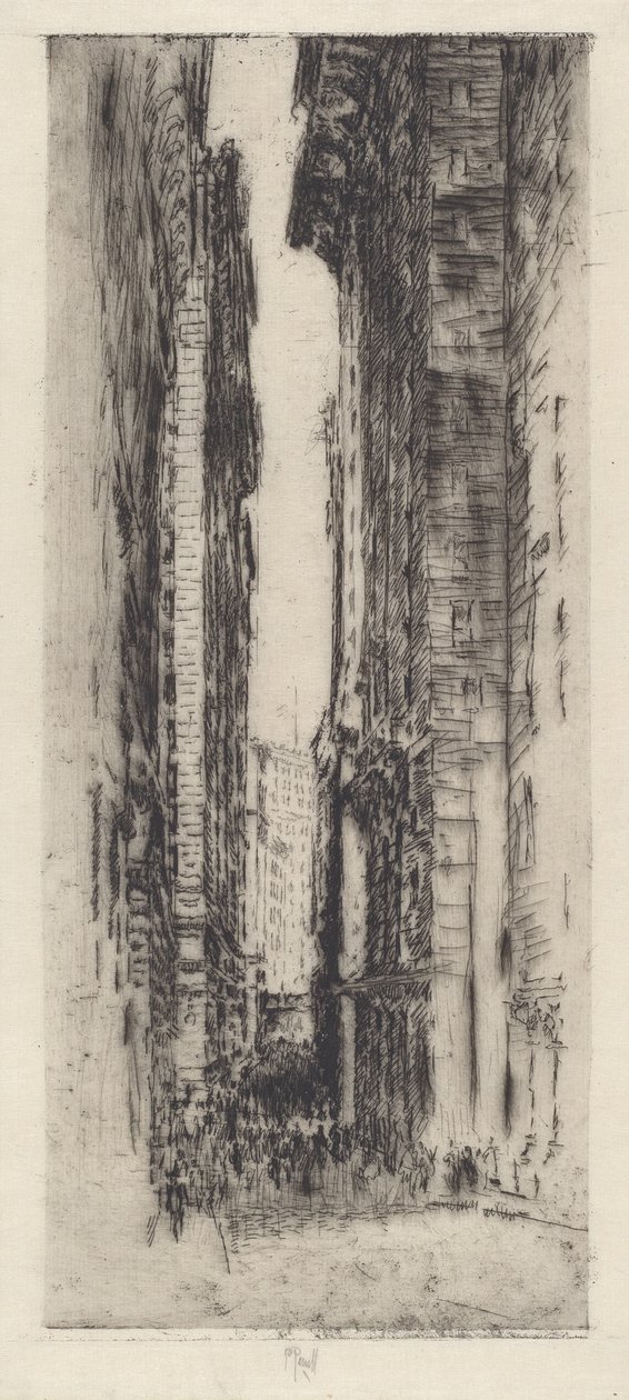 Canyon, nro III tekijältä Joseph Pennell