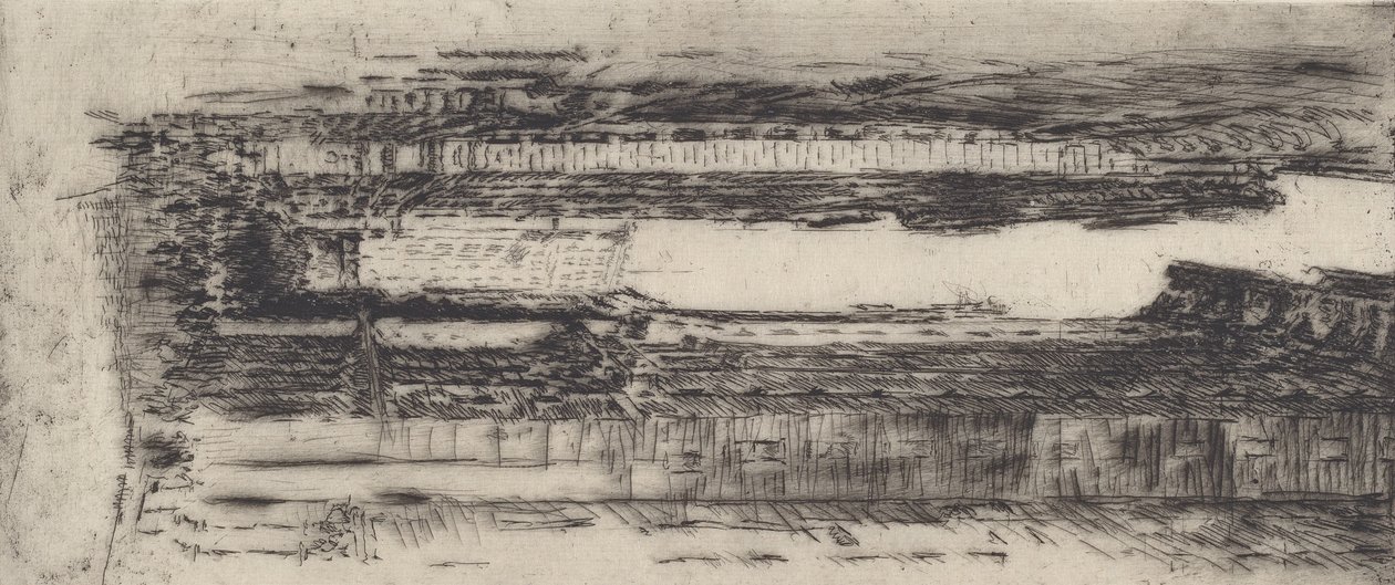 Canyon, nro III, 1904. tekijältä Joseph Pennell