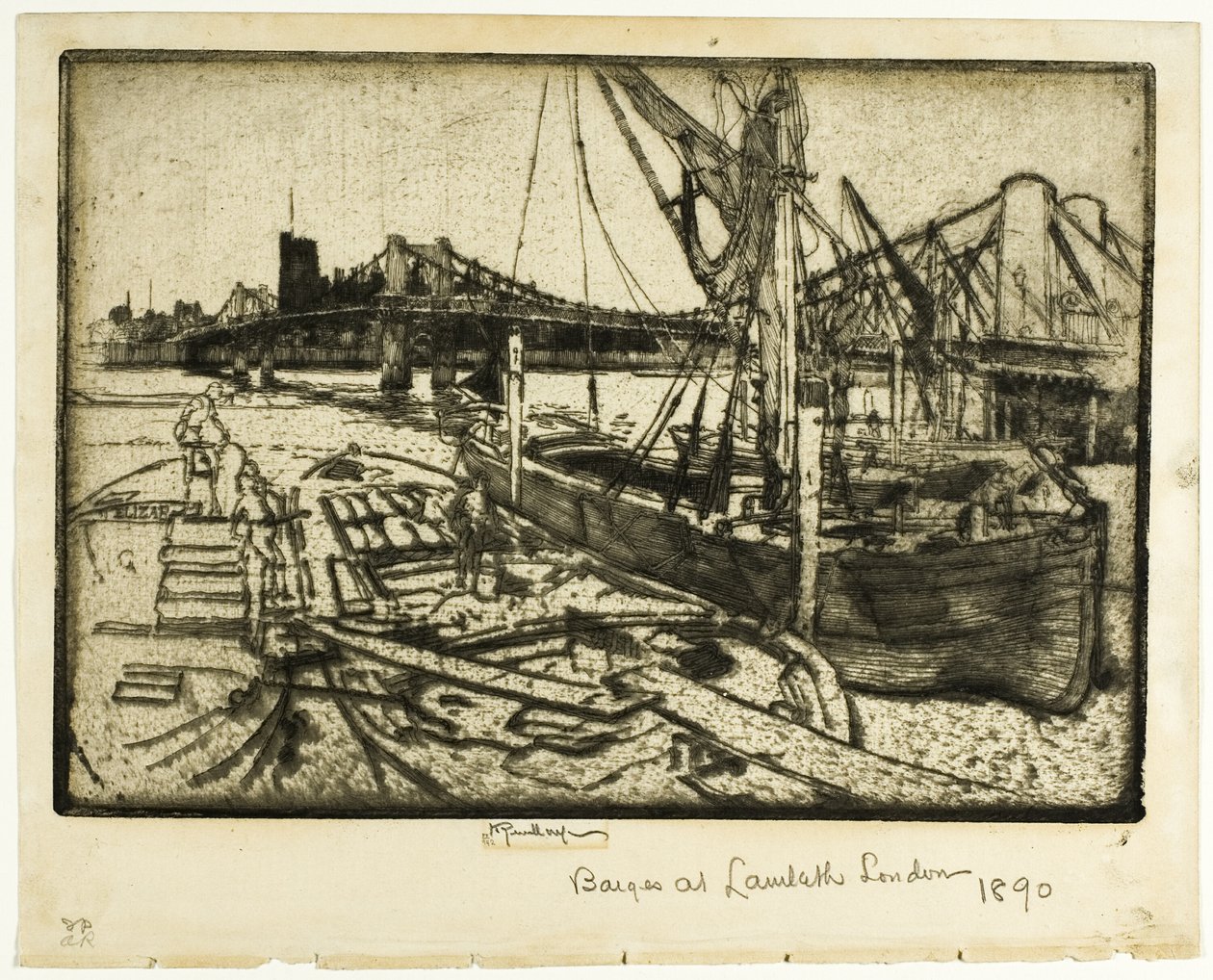 Chelsea, ei. II tekijältä Joseph Pennell