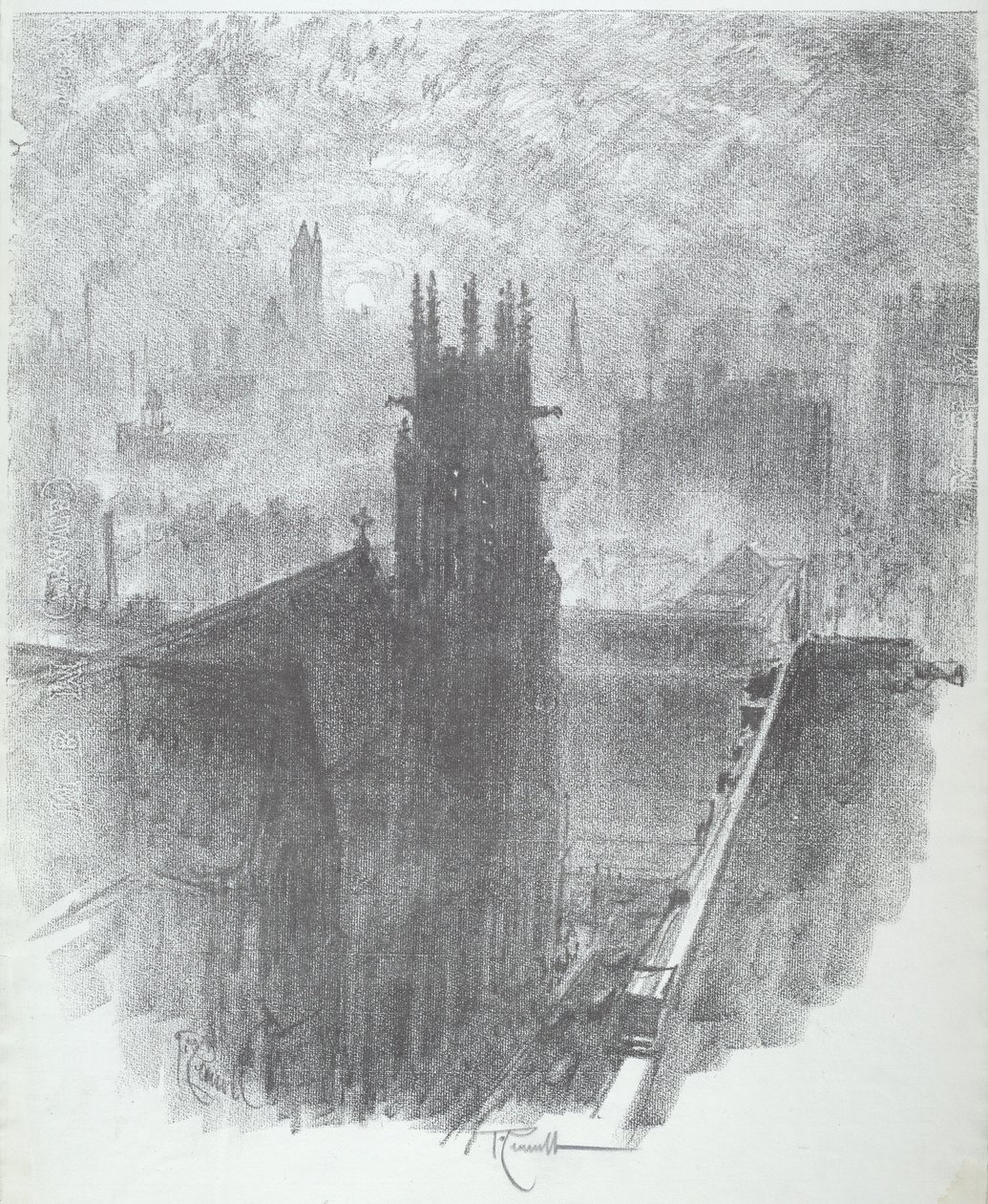 Christ Church, St. Louis tekijältä Joseph Pennell