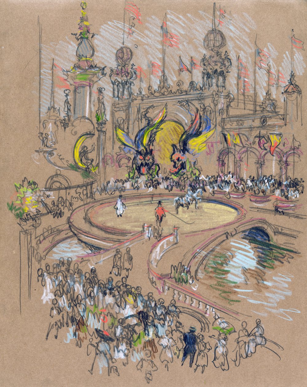Coney Island tekijältä Joseph Pennell
