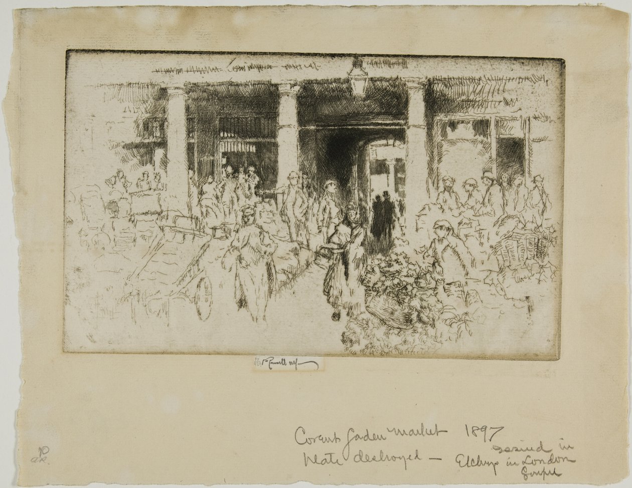 Covent Garden tekijältä Joseph Pennell