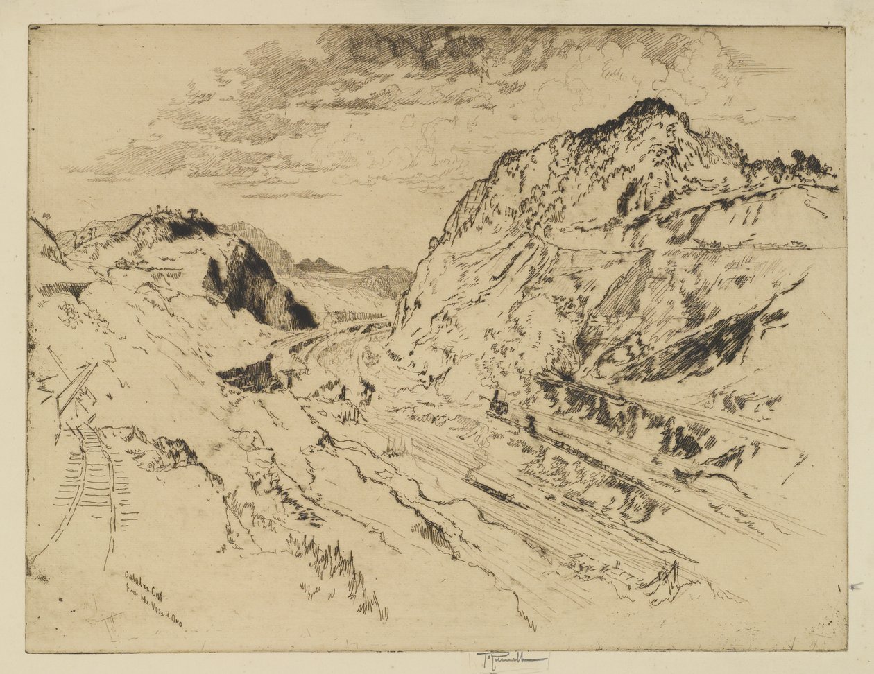 Snake Cut, Panama tekijältä Joseph Pennell