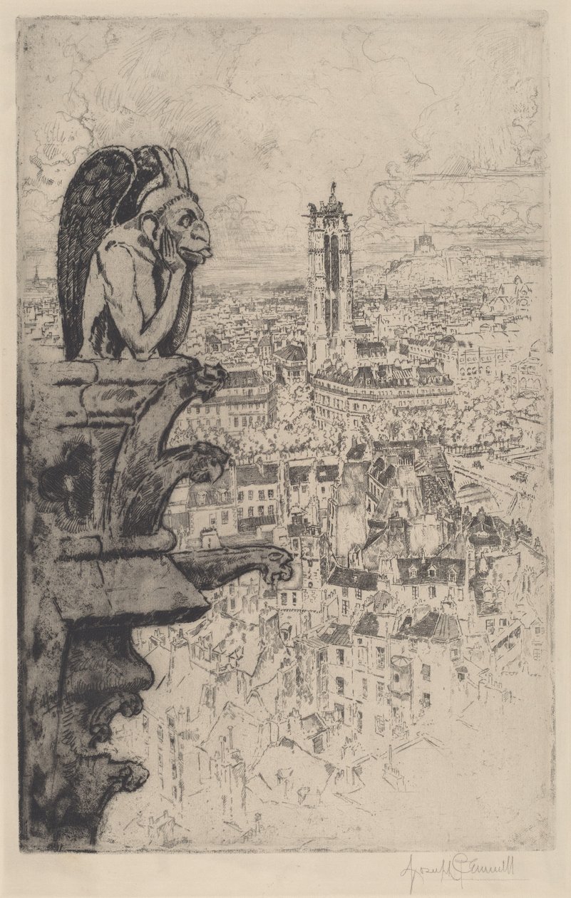 Le Stryge tekijältä Joseph Pennell