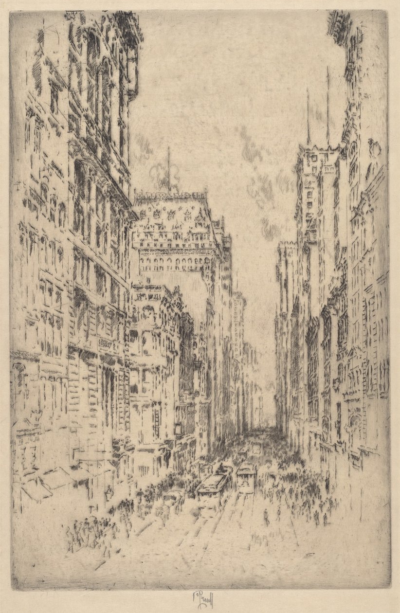 Alempi Broadway tekijältä Joseph Pennell