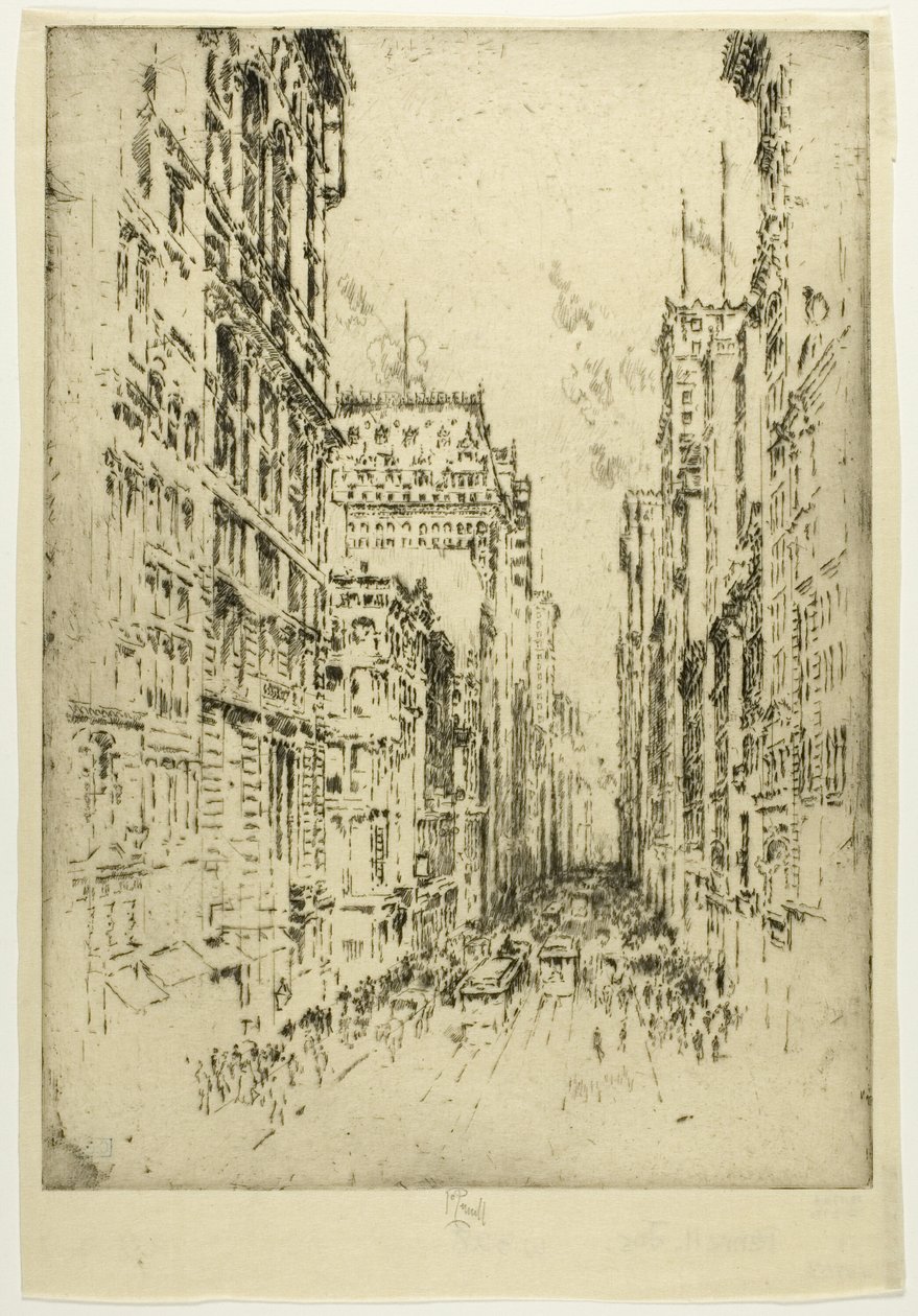 Alempi Broadway tekijältä Joseph Pennell