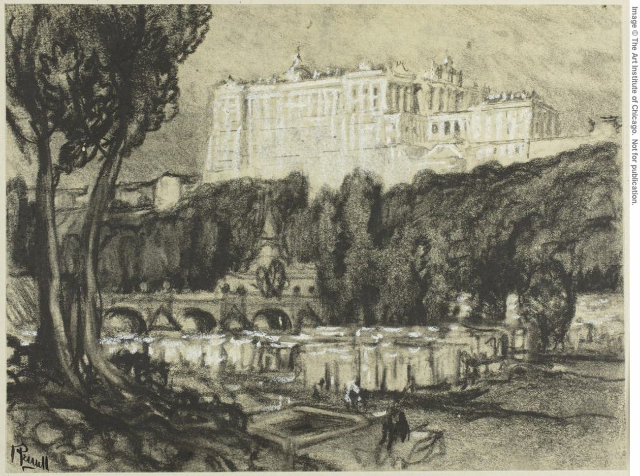Madrid: Palatsi tekijältä Joseph Pennell