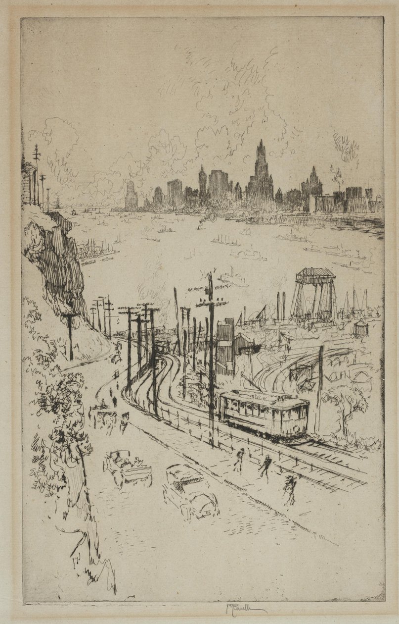 New York, New Jerseystä tekijältä Joseph Pennell