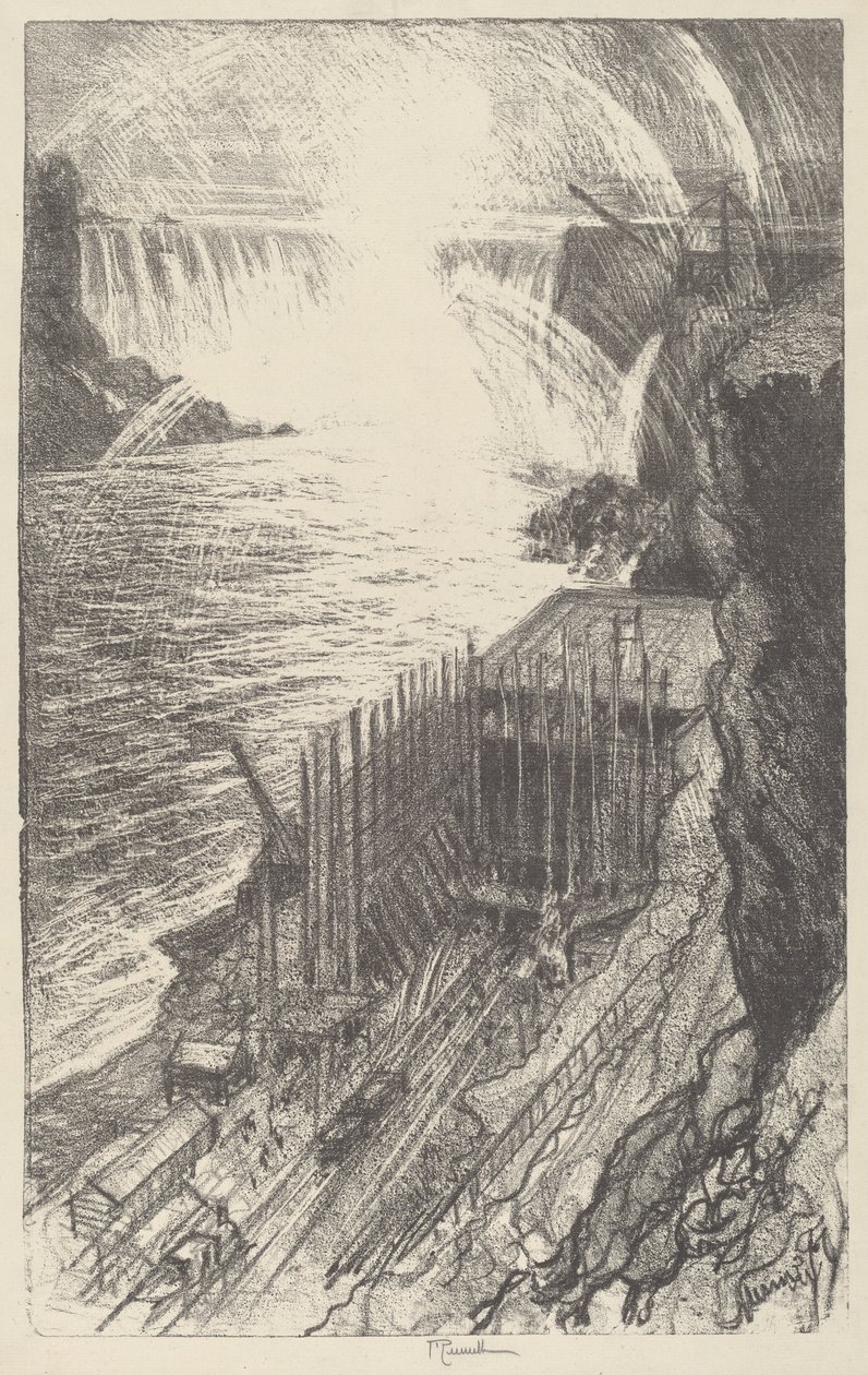 Niagaran sateenkaaret tekijältä Joseph Pennell