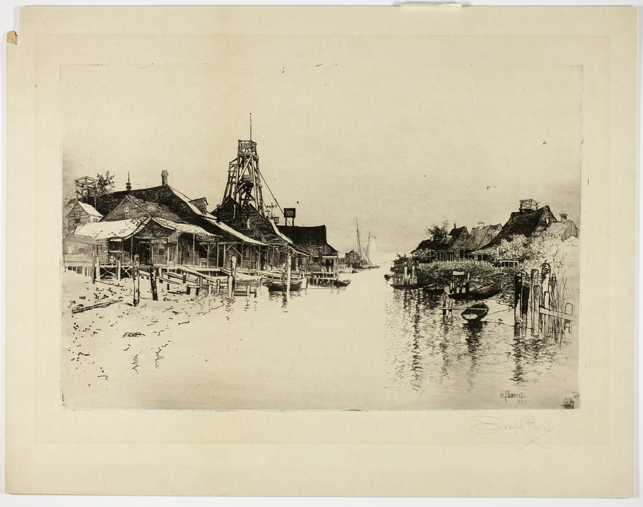 Pilot Town, La.finnish tekijältä Joseph Pennell