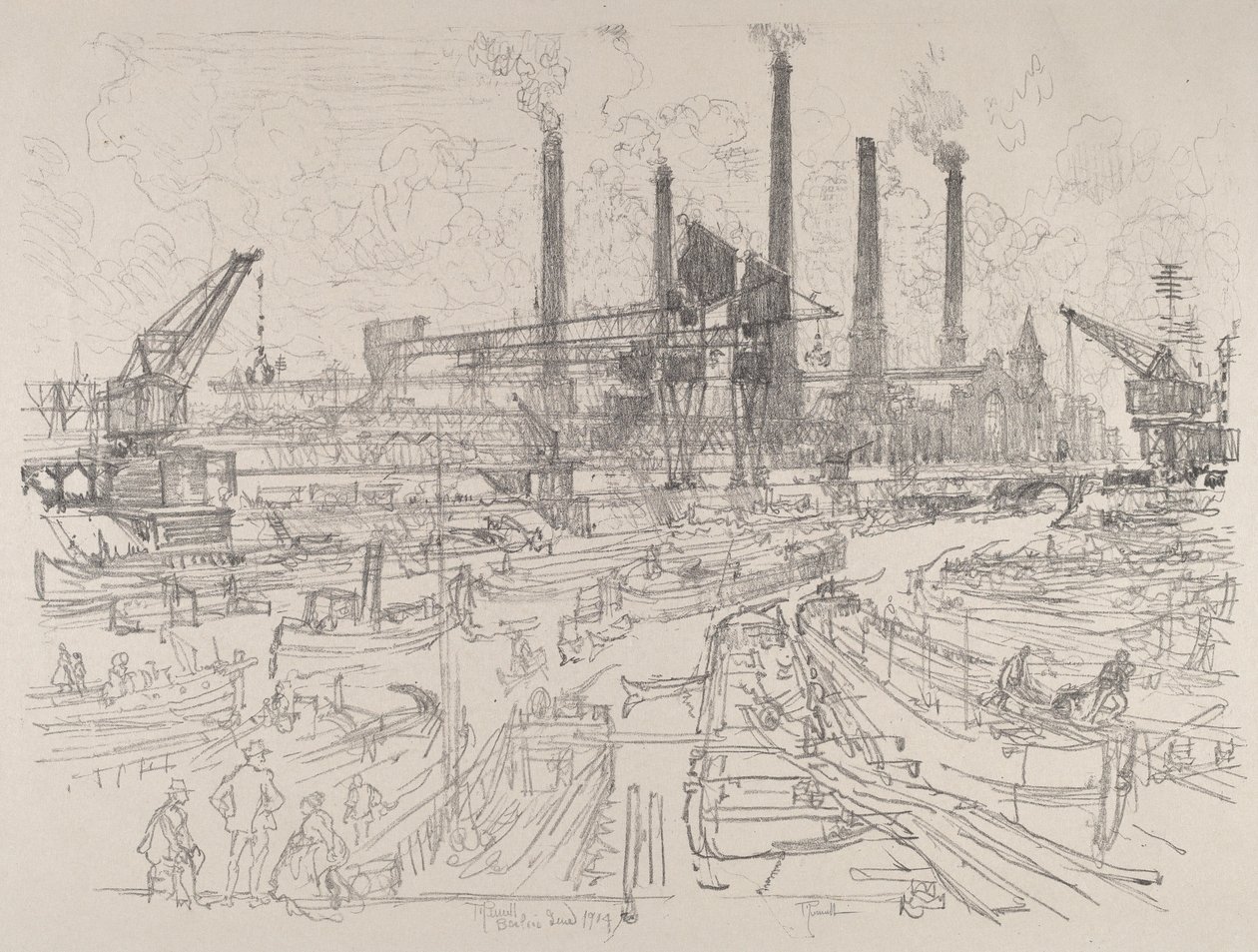 Power-House, Berliini tekijältä Joseph Pennell