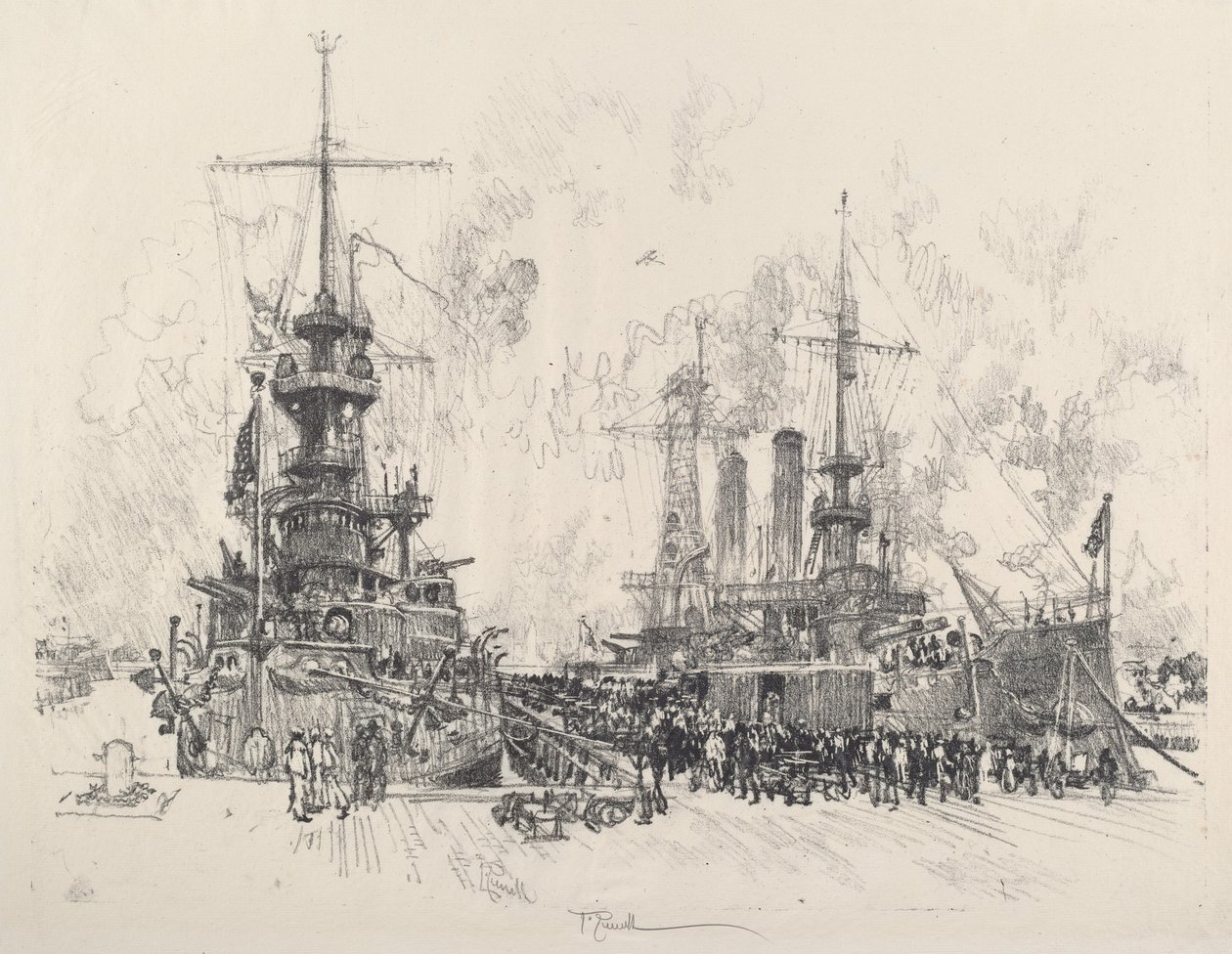 Jälleen palvelusvalmiina tekijältä Joseph Pennell
