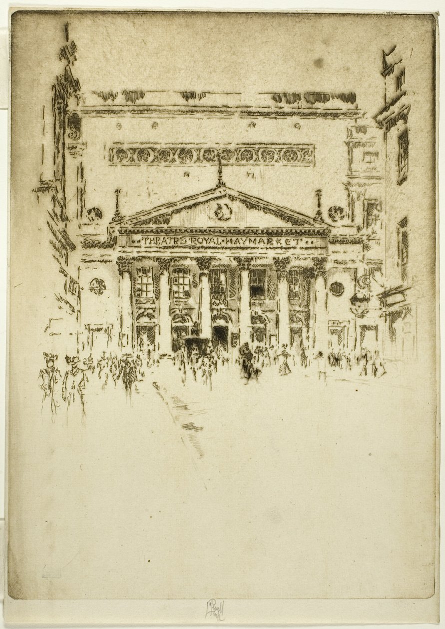 Royal Haymarket -teatteri tekijältä Joseph Pennell