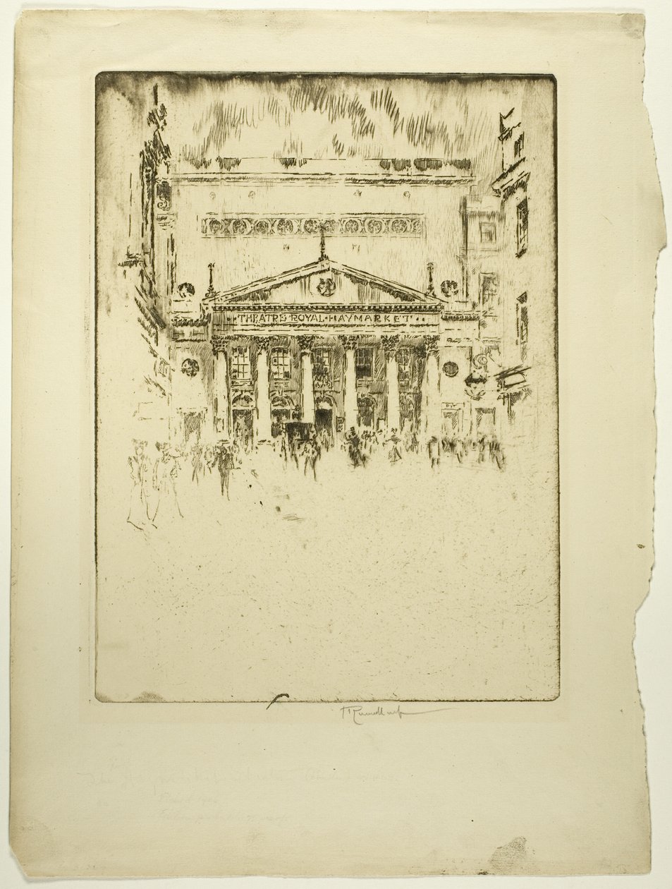 Royal Haymarket -teatteri tekijältä Joseph Pennell