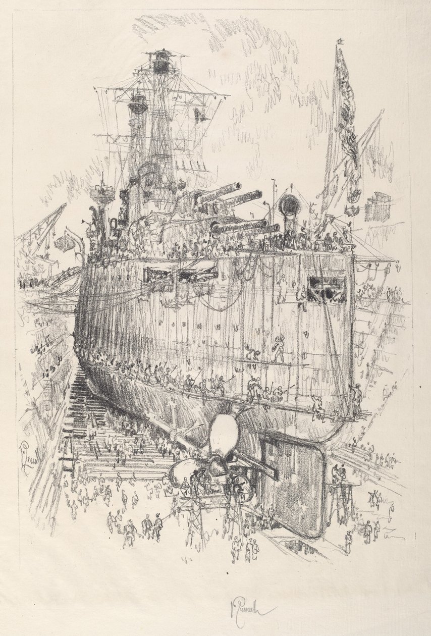 Muurahaiset, 1917. tekijältä Joseph Pennell