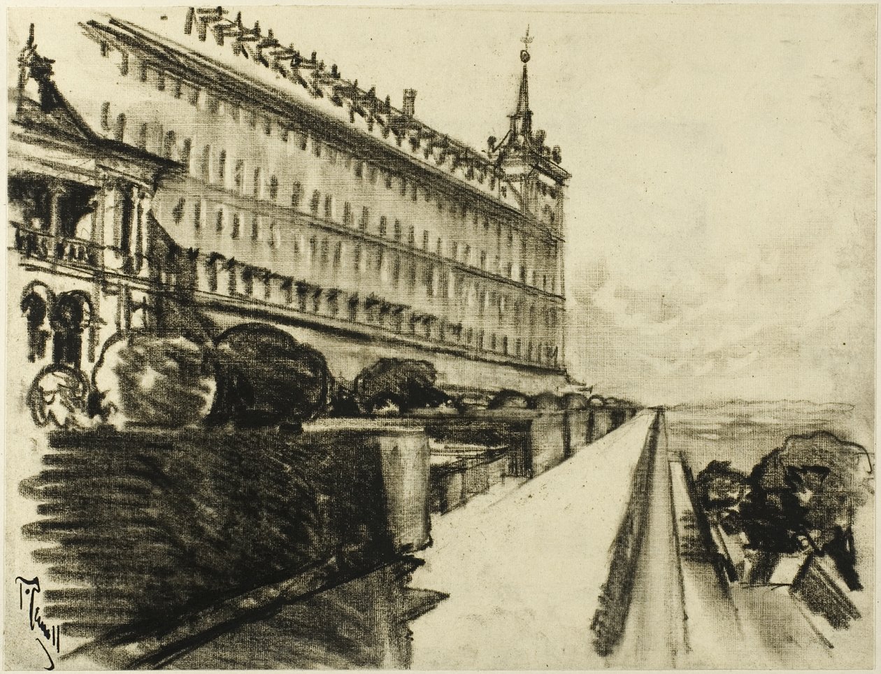 Loputon Escorial tekijältä Joseph Pennell