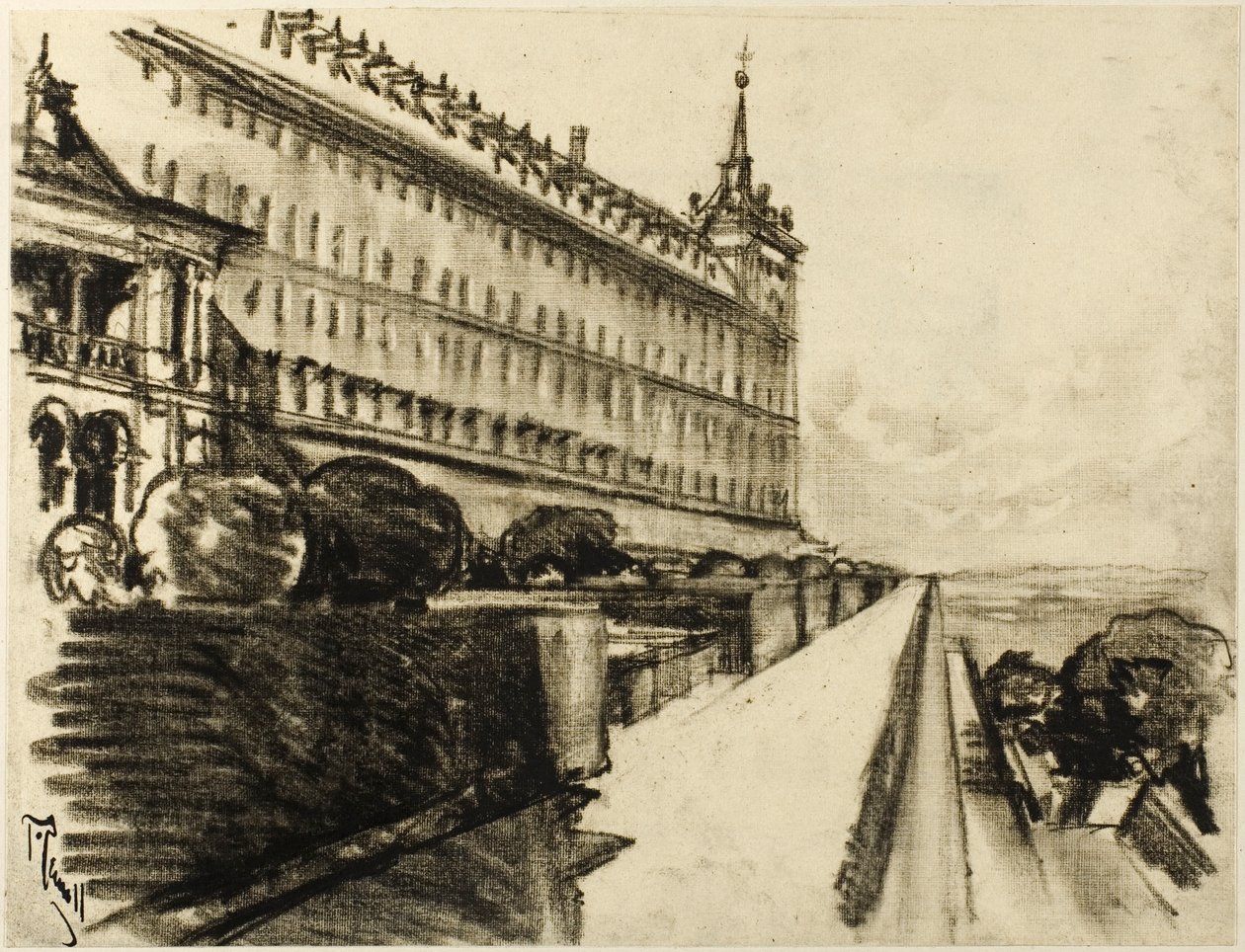 Loputon Escorial tekijältä Joseph Pennell